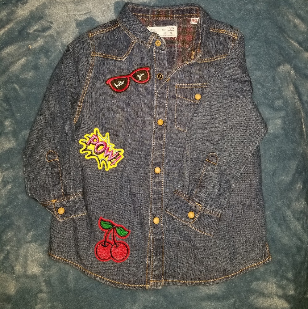 CUSTOM ZARA BABY JEAN JACKET (Unisex)